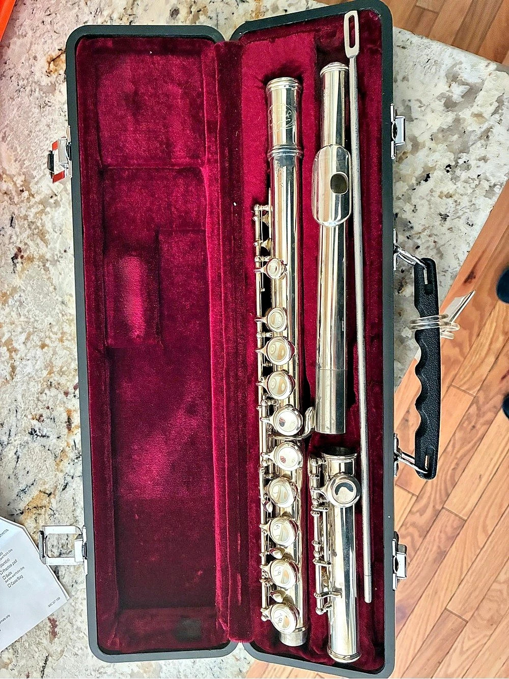 Gemeinhardt 2SP Student Flute Silver & Black